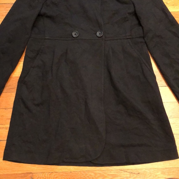 Theory Women’s Button Blazer Jacket/Coat in Black, size Small - Picture 3 of 11